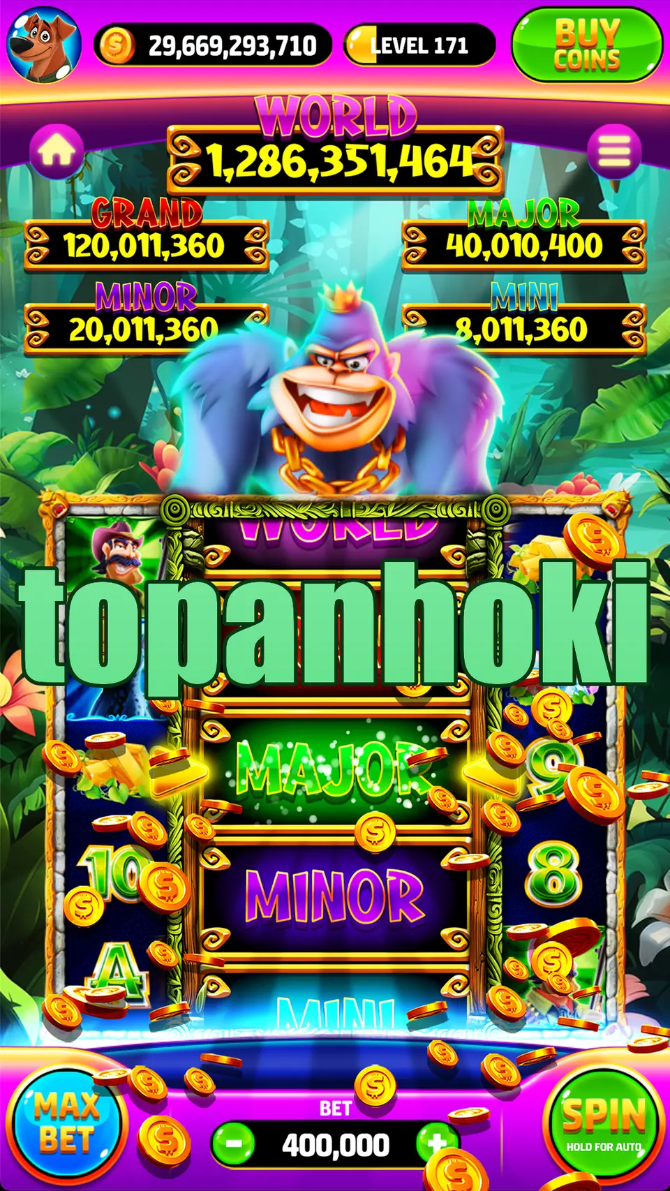 topanhoki Tangkapan Layar Resmi APK
